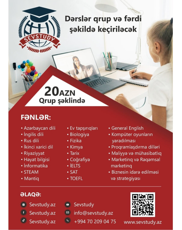 SevStudy.az - Online təhsil platforması Sevstudy.az - online təhsil platforması effektiv təhsil