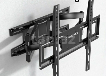 43-65 düyümə kimi divarda hərəkət edən iki qollu dala