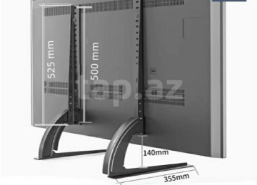 32 düyümdən 65 düyümə kimi sürülə bilən təkərli Televizor