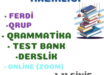 ONLİNE XARİCİ DİL KURSU: 1.İngilis dili 2.Rus dili 3.Alman