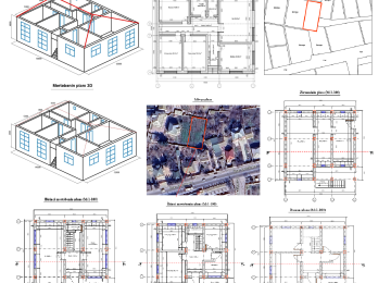 Bütün növ tikintilərin memarlıq layihələrinin, cizgi və