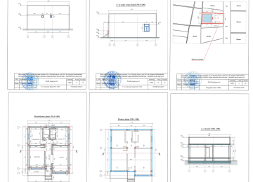 Bütün növ tikintilərin memarlıq layihələrinin, cizgi və