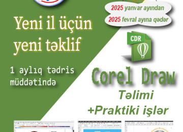 Qrafik Dizayn, Motion Qrafik Dizayn, Arxitektura və IT Tədrisi "NetLine Academy" Sizləri Peşəkar Təlimçi tərəfindən
