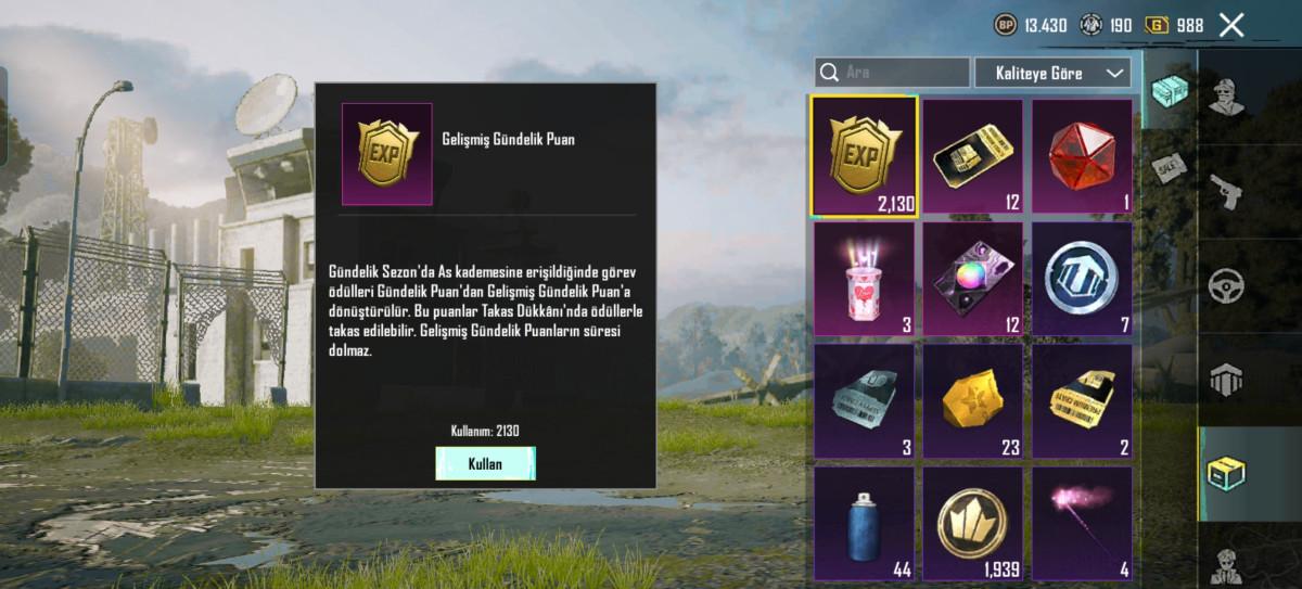 Pubg mobile Pubg mobile 45 seviye Semavi asi seti nihai Yakan kükreme