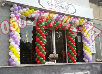 Sar dekorlari. Sarlarla decor. Reklam dekor və dizayn.