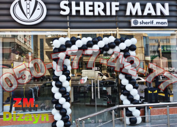 Helium şar dekoru. Online shar zakazi. Geliyum shariki. Ad
