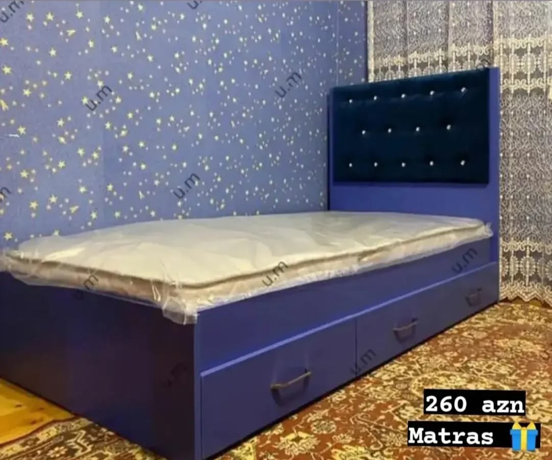 Siyirməli çarpayı Sifarişlə hazırlanır Rəng seçimi var