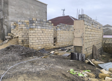 Saray postundan 150 metr Sarayın girəcəyində asfalt yoldan