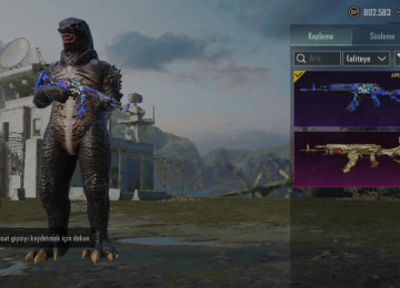 Hesab satılır hesabda Godzilla var Dostum Kong var Küçük