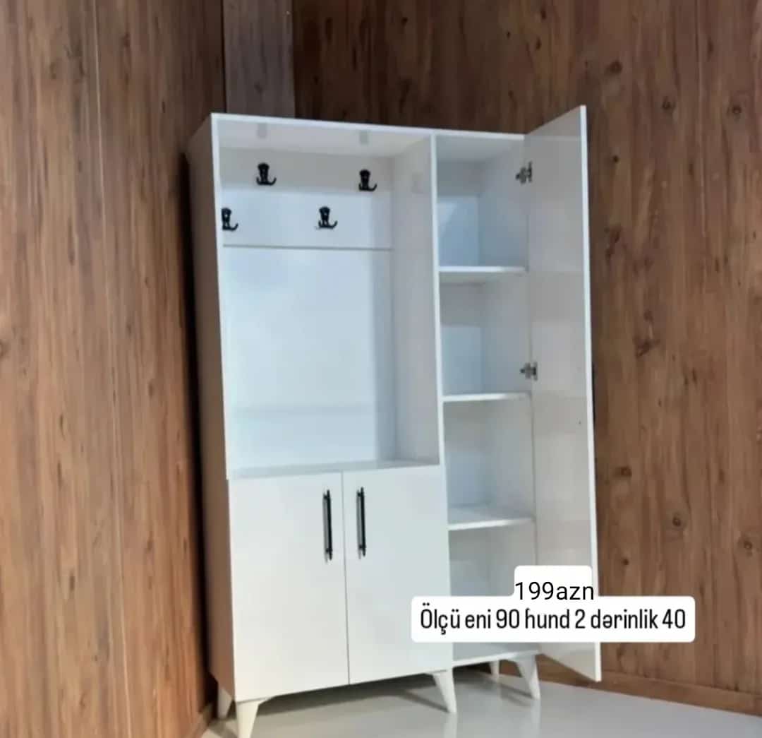 Dəhliz mebeli Sifarişlə hazırlanır Rəng seçimi var Ölçü