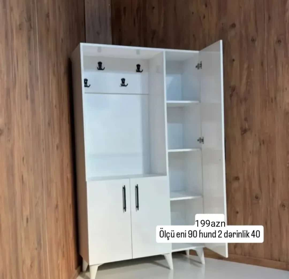 Dəhliz mebeli Dəhliz mebeli Sifarişlə hazırlanır Rəng seçimi var Ölçü
