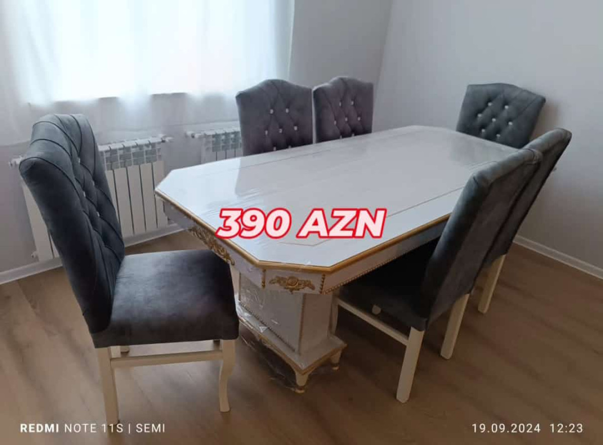 Masa dəsti Masa dəsti Sifarişlə hazırlanır Rəng seçimi var Masa