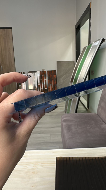 Bir kameralı polikarbonat. polikarbonat Topdan giymətinə