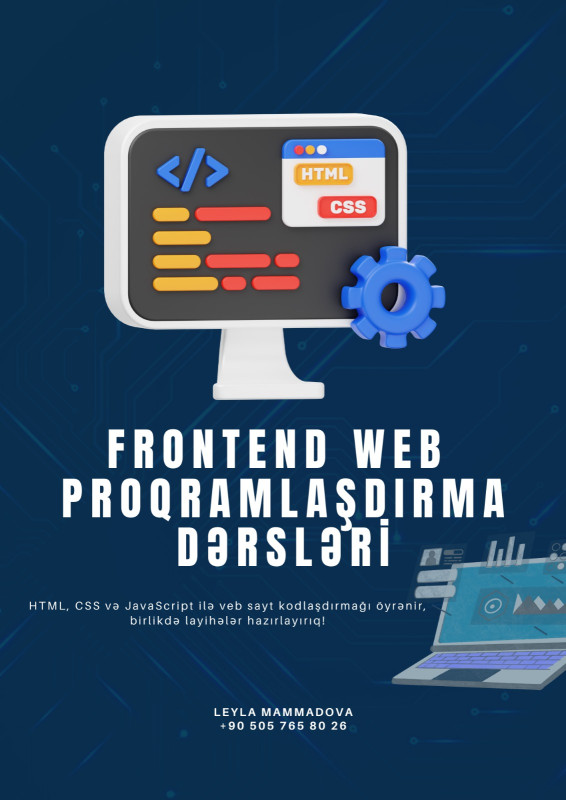 Frontend Web Proqramlaşdırma dərsləri Dərslər Türkiyə, Osmangazi Universitetinin Yapay Zeka