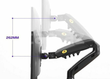 17 leddən 30 ledə kimi Monitorlar üçün stolüstü hər tərəfə