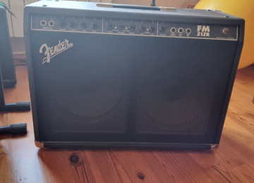 Fender Stratocaster Elektrik Gitara və Fender FM 212R 100W