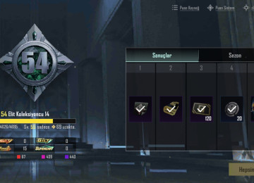 Pubg mobile hesabı 15 Yüksələ bilir 65 Destansı Bu sezon rp