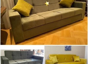 Sadə divan Sifarişlə hazırlanır Rəng seçimi var Açılır,