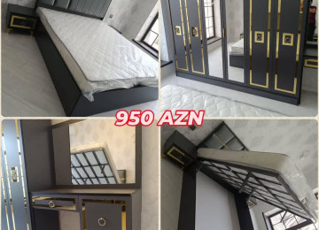Yataq mebeli Sifarişlə hazırlanır Rəng seçimi var Matras