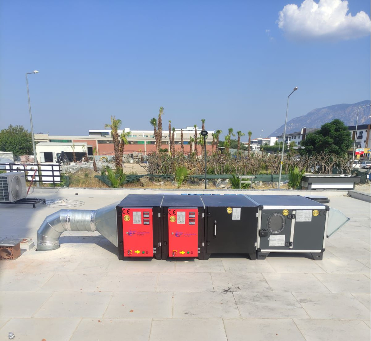 İy tutucu filtr və Elektrostatik tüstü Elektrostatik tüstü və iy tutucu filtr Qiyməti: 2500AZN