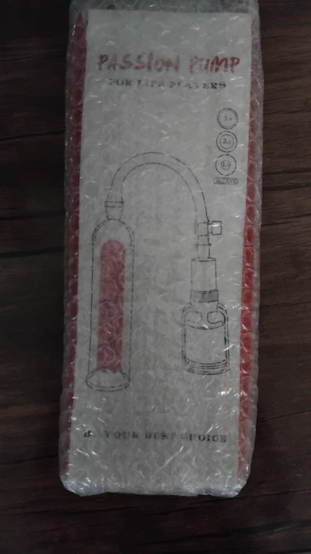 Şəxsi istifadə üçün penis pompası almışdım, lakin səhvən 2