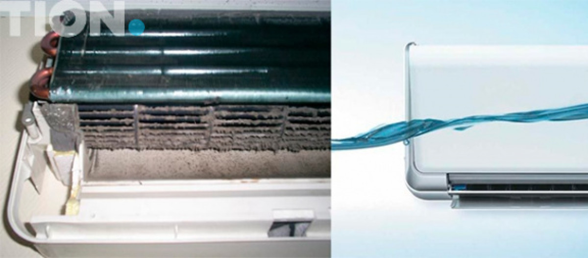 Evlərdə və ofislərdə kondisionerlərin yuyulması və