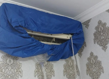 Evlərdə və ofislərdə kondisionerlərin yuyulması və