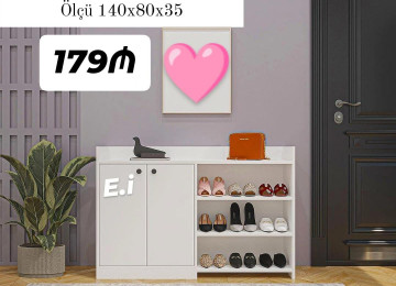 *Ayaqqabı dolabı 179Azn💥* ✔️ Rəng seçimi var ✔️ Matireal