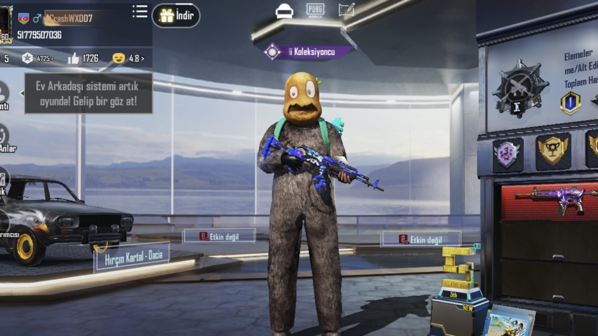 Pubg barter Pubg hesab barter edilir Hesabda İd kartı var İos a bağldı