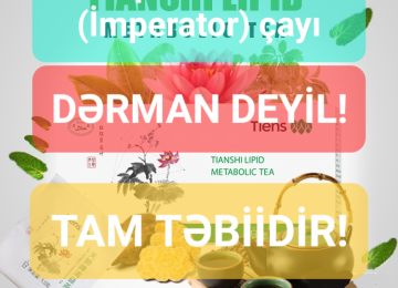 Antilipid metobolik çay (İmperator çayı) Tərkibi: -6 növ