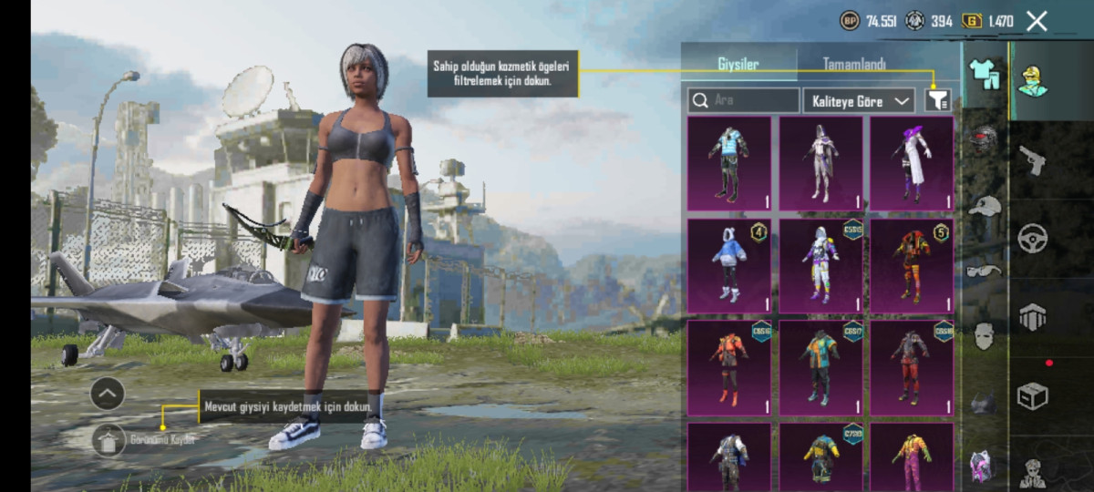 Pubg hesabi Ustun basari,silah uzmani,id karti,3 rp acilib,
