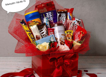 Hediyye buketleri sifarisle hazirlanir Sifarisler en az 1-3