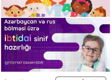 Məktəbəqədər və İbtidai sinif hazırlığı Подготовка к школе. Məktəbəqədər hazırlığı İbtidai sinif