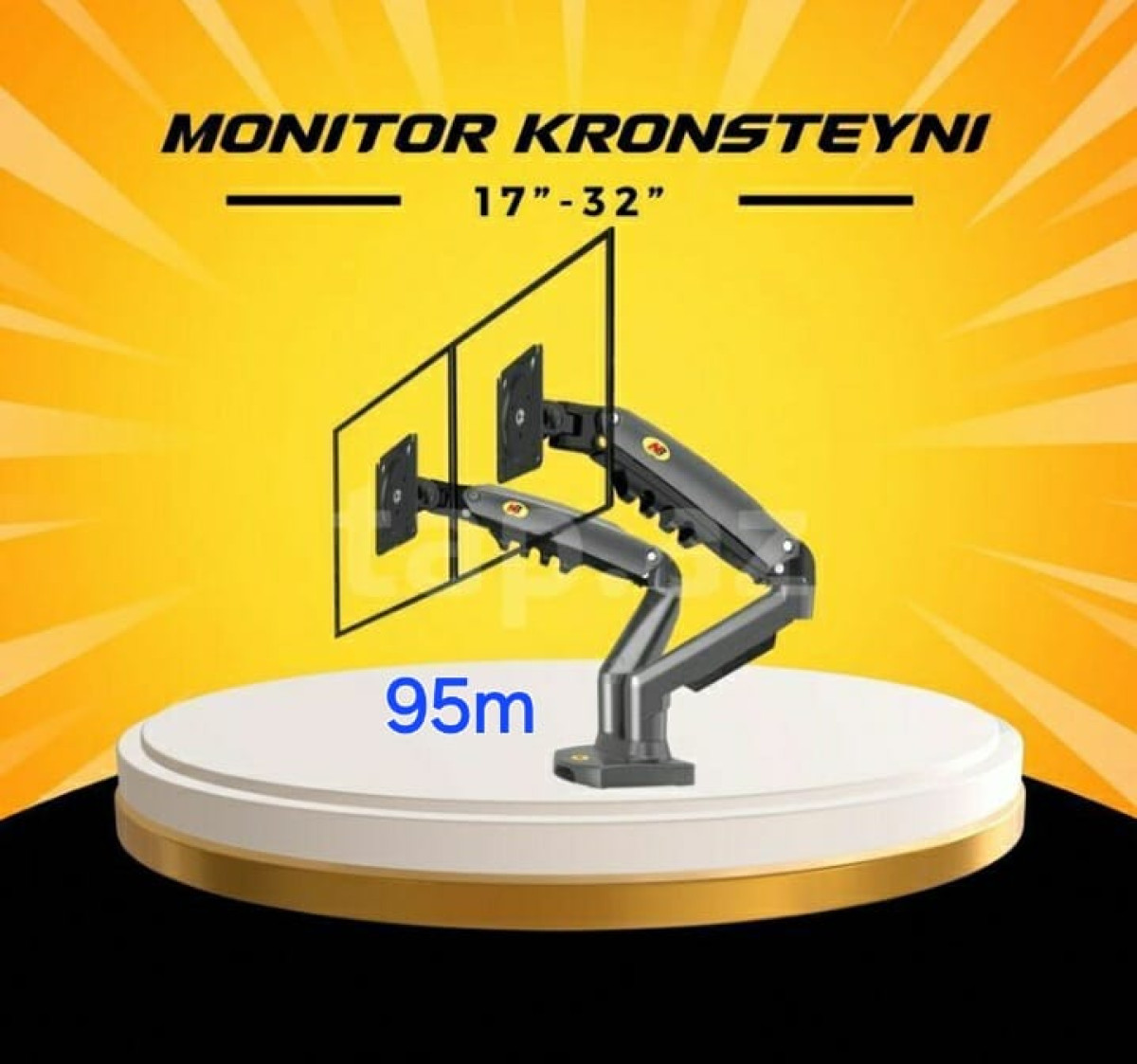 17 incdən 27 incə kimi iki qoşa monitor saxlayan NB F 160