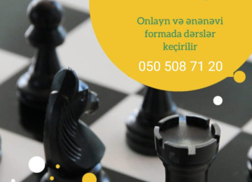 Tərəqqi Tədris Mərkəzində Şahmat Dərsləri! Uşaqlar və