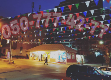 Sarlar dekor. Helium və adi şarlarla bəzədilmə. Decor shar