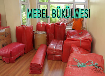 mebelerin sökülüb pakovkalanması daşınması quraşdırılması.