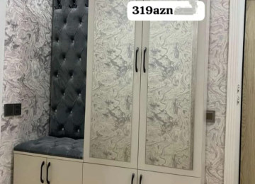 Dəhliz şkafı Sifarişlə hazırlanır Rəng seçimi var Ölçü