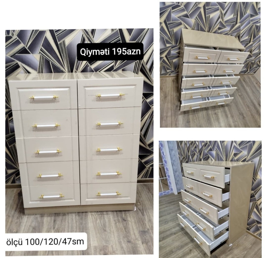 Siyirməli kamod Hazır əldə var Anbardan birbaşa satış Ölçü