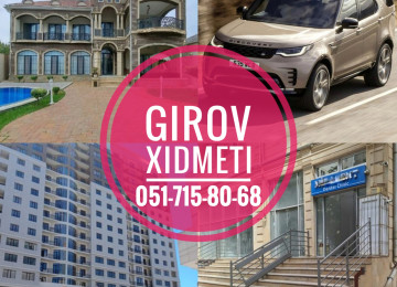 Avtomobil Girovu (Avto Kredit) ve Her nov Dasinmaz Emlak