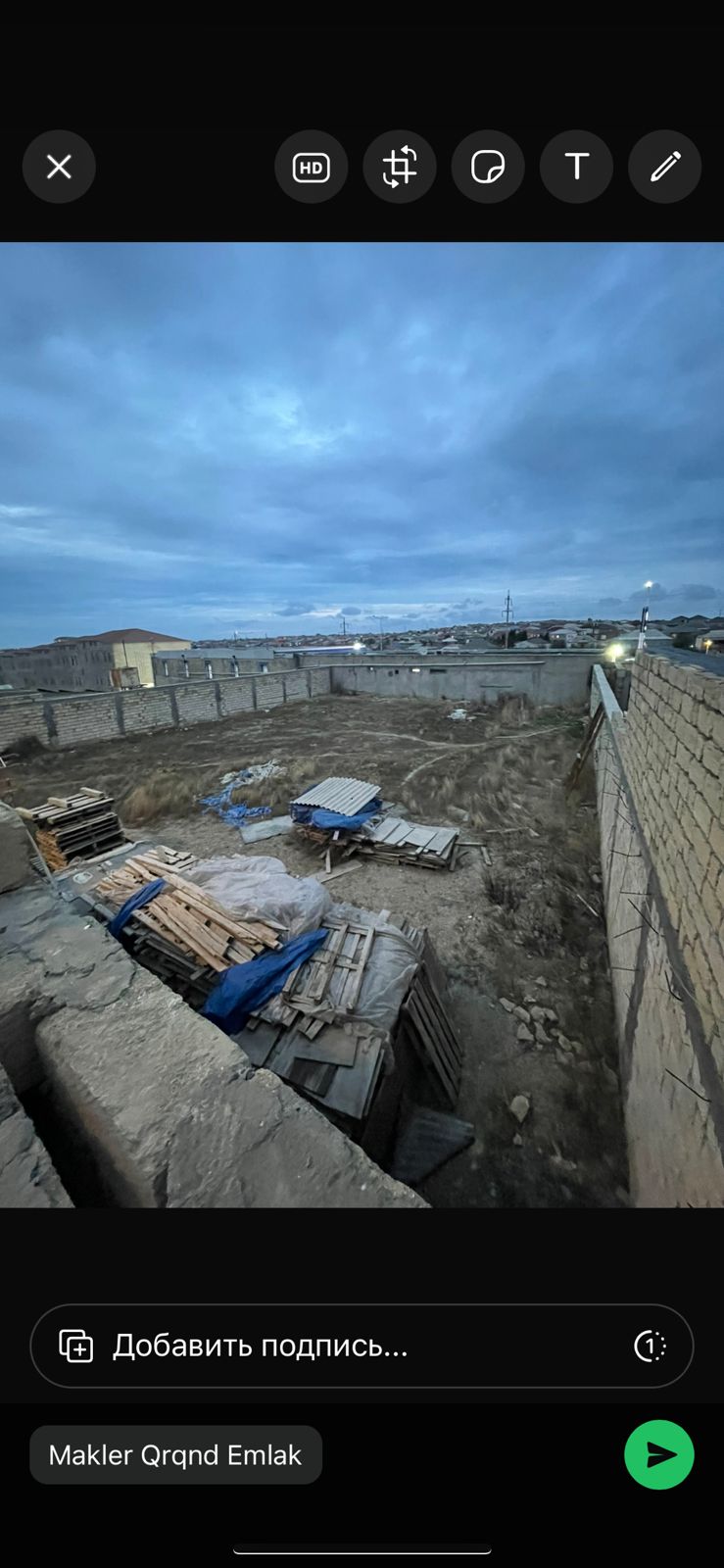 Xlrdalan Bakl Sumqayylt yolun qraql olan 8 sot torpaq