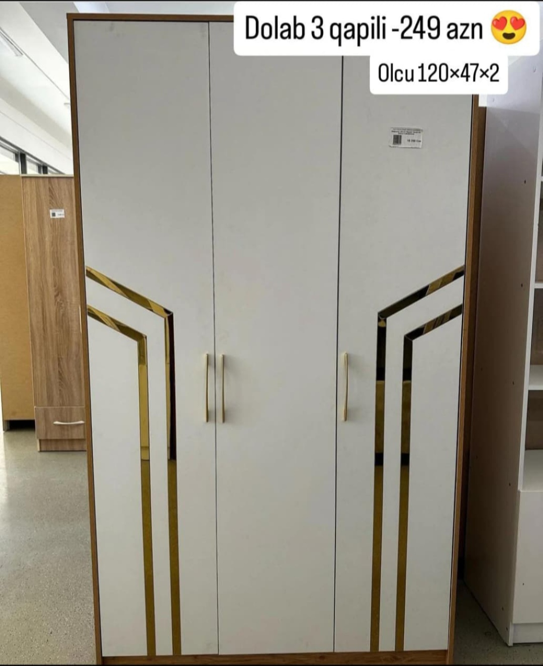 Dolab Sifarişlə hazırlanır Rəng seçimi var Ölçü