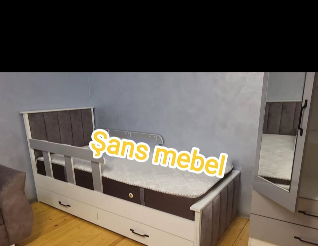 Uşaq çarpayısı Sifarişlə hazırlanır Rəng seçimi var Ölçü