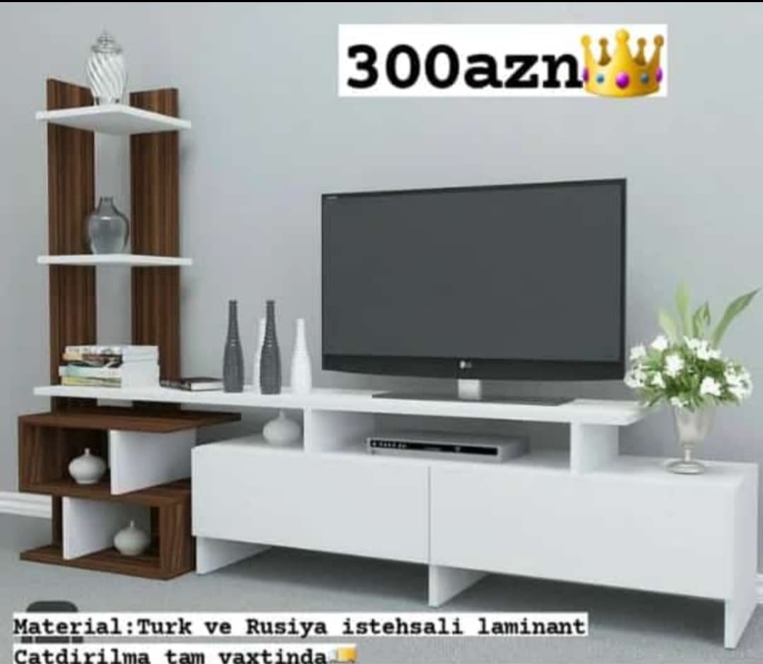 Tv altlığı Sifarişlə hazırlanır Rəng seçimi var Qiyməti