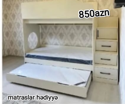 3 Yerli çarpayı Sifarişlə hazırlanır Rəng seçimi var