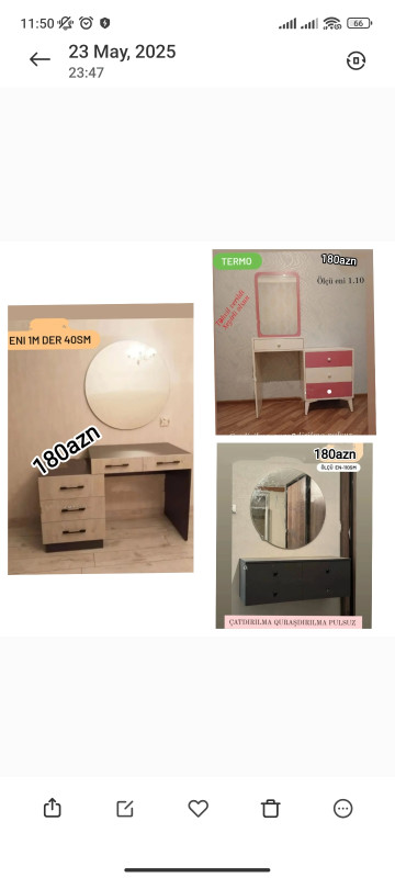 Termo Termo Sifarişlə hazırlanır Rəng seçimi var Qiymət 180azn