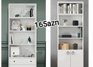 Kitab Rəfi Sifarişlə hazırlanır Rəng seçimi var Ölçü