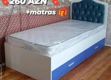 Siyirməli uşaq çarpayısı Sifarişlə hazırlanır Rəng seçimi