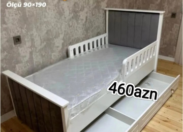 Uşaq çarpayısı Sifarişlə hazırlanır Rəng seçimi var