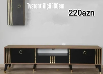 Tv stend Sifarişlə hazırlanır Rəng seçimi var Ölçü 180sm